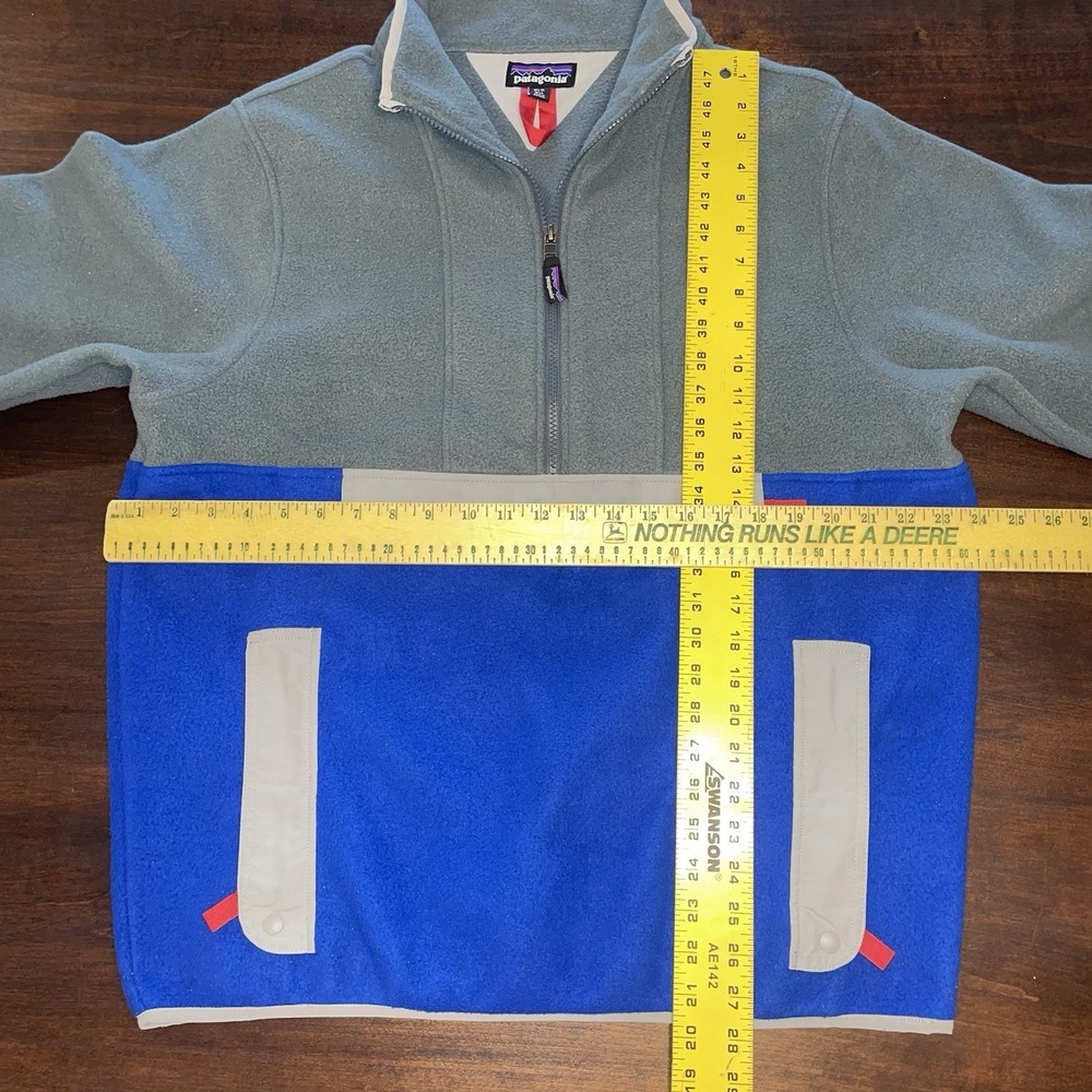 Patagonia Unisex Synchilla Anorak Half Zip Fleece Pullover Size Large/XL - Picture 6 of 7